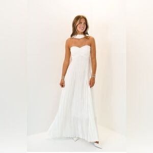 White Formal dress